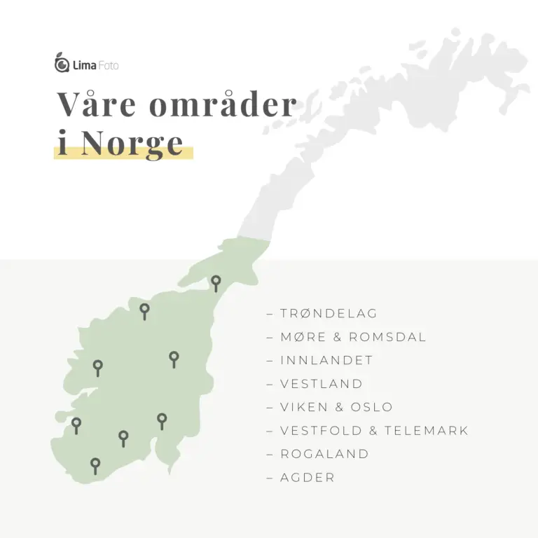 Visualisering av områder på Norges-kart
