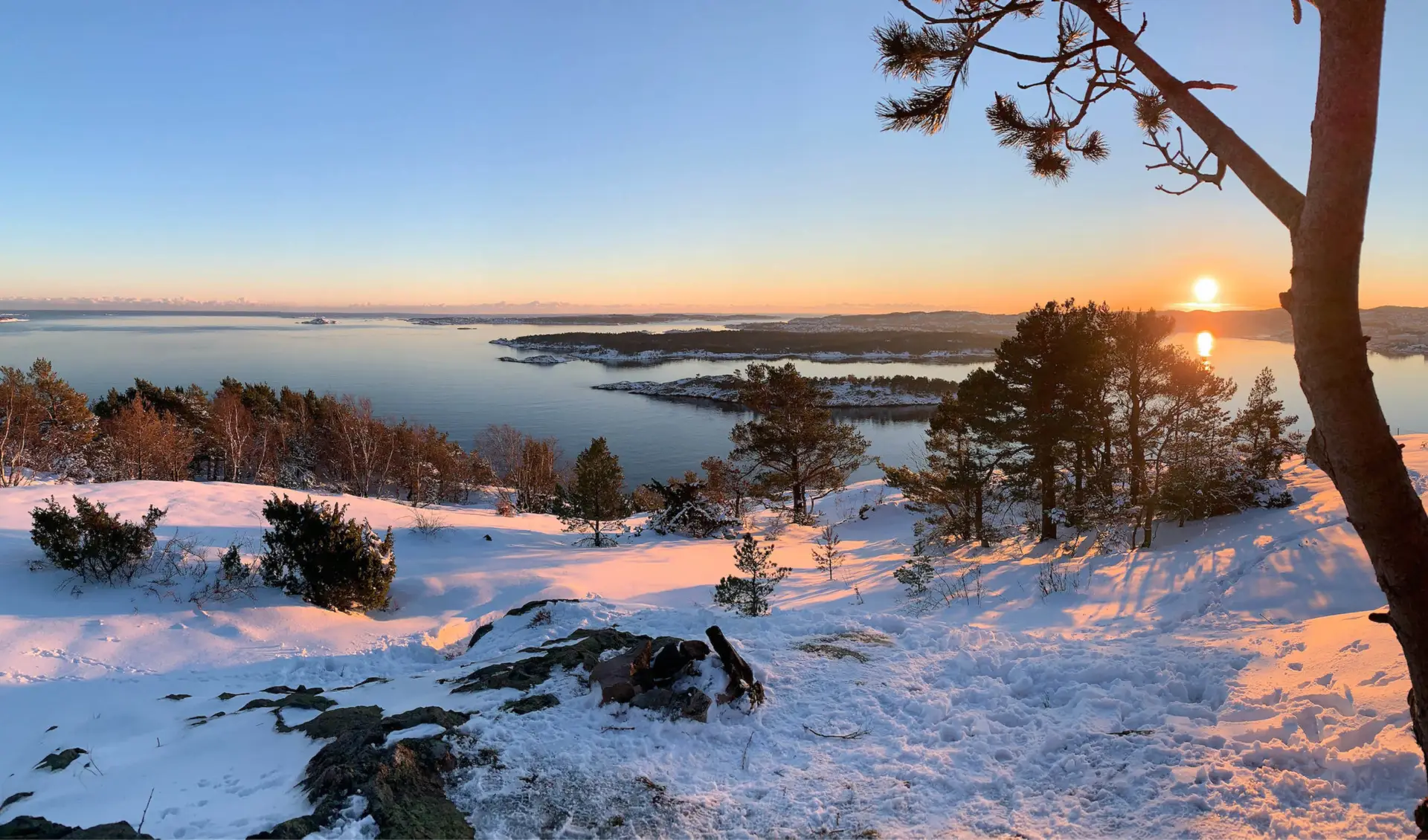 landskapsbilde fra Kristiansand